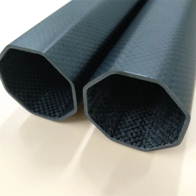 
Customize 3K Twill Matt Surface Carbon Fiber Octagonal Tube 