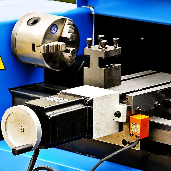 Gluck Small Mini Lathe Machine PC1-SIEG Manual Bench Metal Mini crankshaft lathe machine