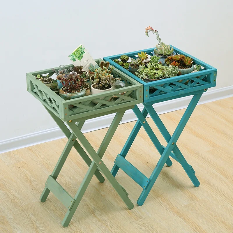 Wooden Plant Stand, Indoor/Plant Ladder Shelf Flower Display Stand