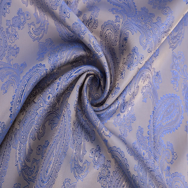 China supplier factory price wholesale polyester viscose jacquard lining fabric textile customer  logo woven suit lining