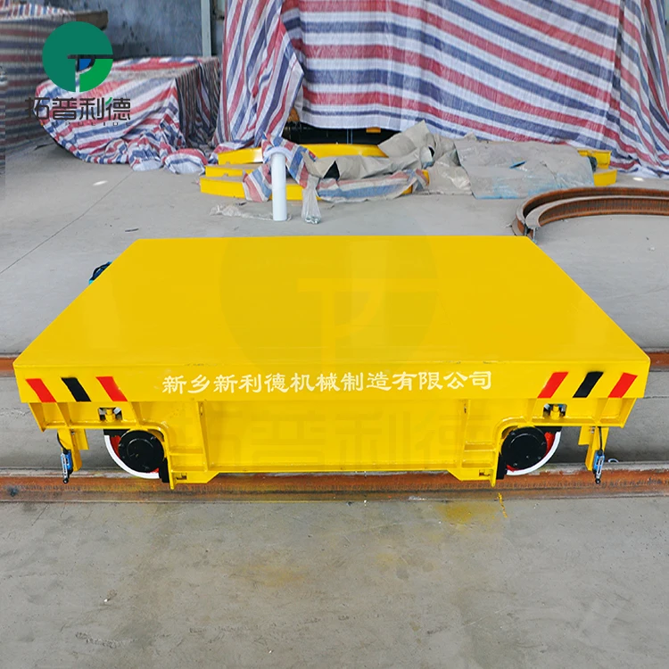 Тяжелая нагрузка Автоматическая железнодорожная тележка для завода