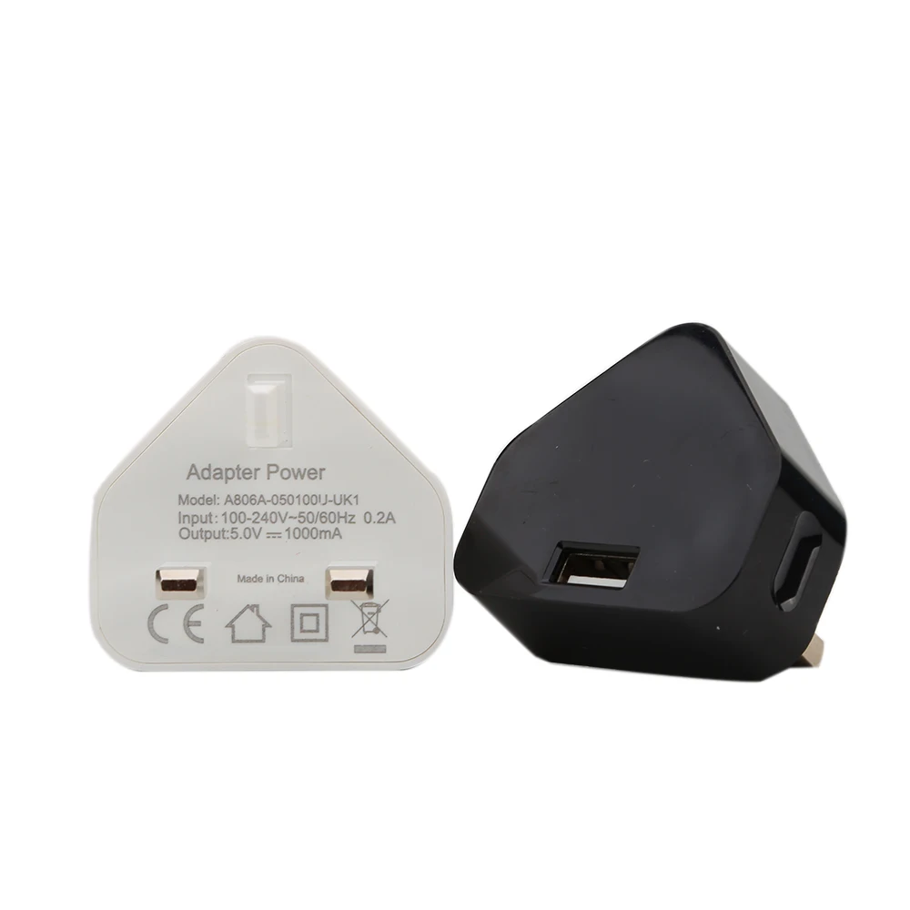 Wholesale High Quality UK Plug 5V 1A USB Phone Charger