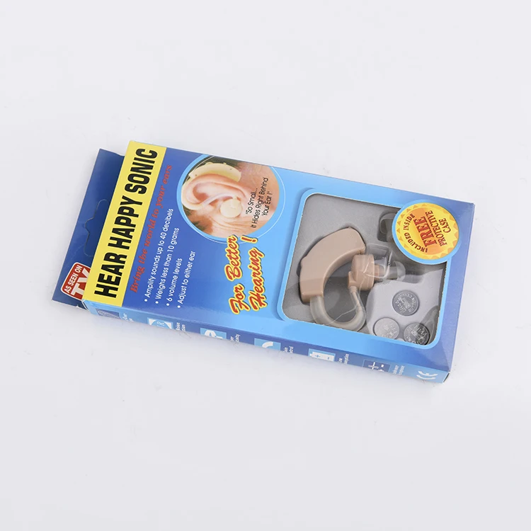 Hot Sell  ABS Material Mini Electric Digital Cyber Sonic Micro Ear Sound Amplifier Hearing Aid Hear Aids