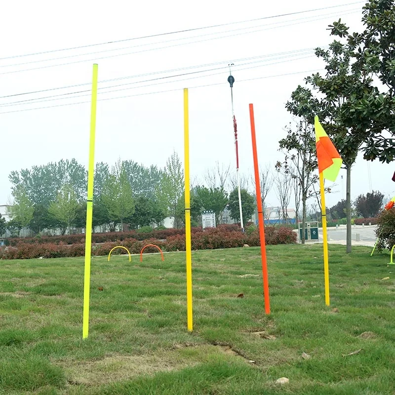 Soccer corner flag with spring, football flag, Soccer Training Equipment