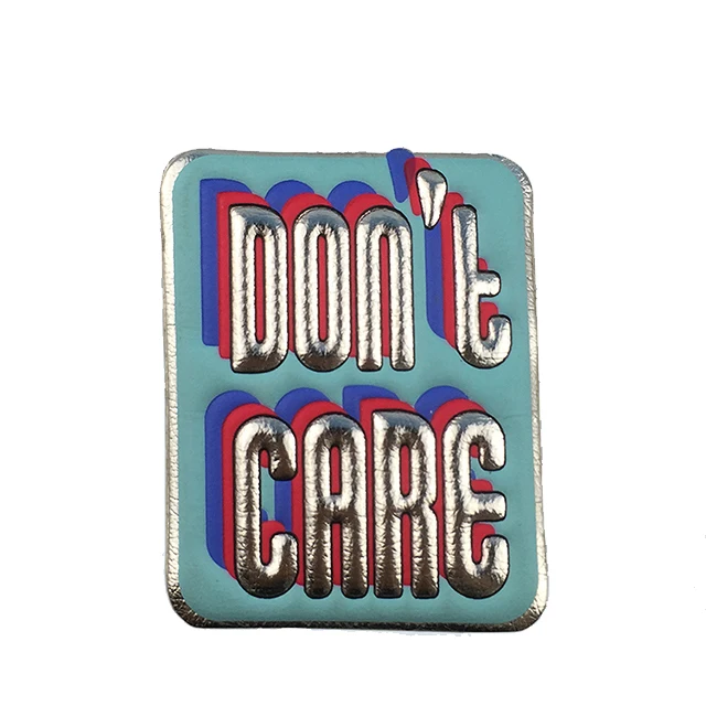 
Decorative customize pu leather travel patches sticker for t-shirts 