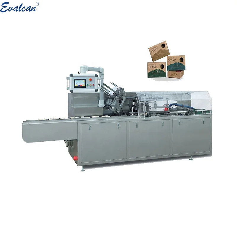 Multifunctional Automatic Round Paper Box Soap Glue Packing Machine