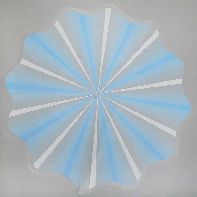 
New product colored glassine paper Custom waterproof opp package flower wrapping paper 