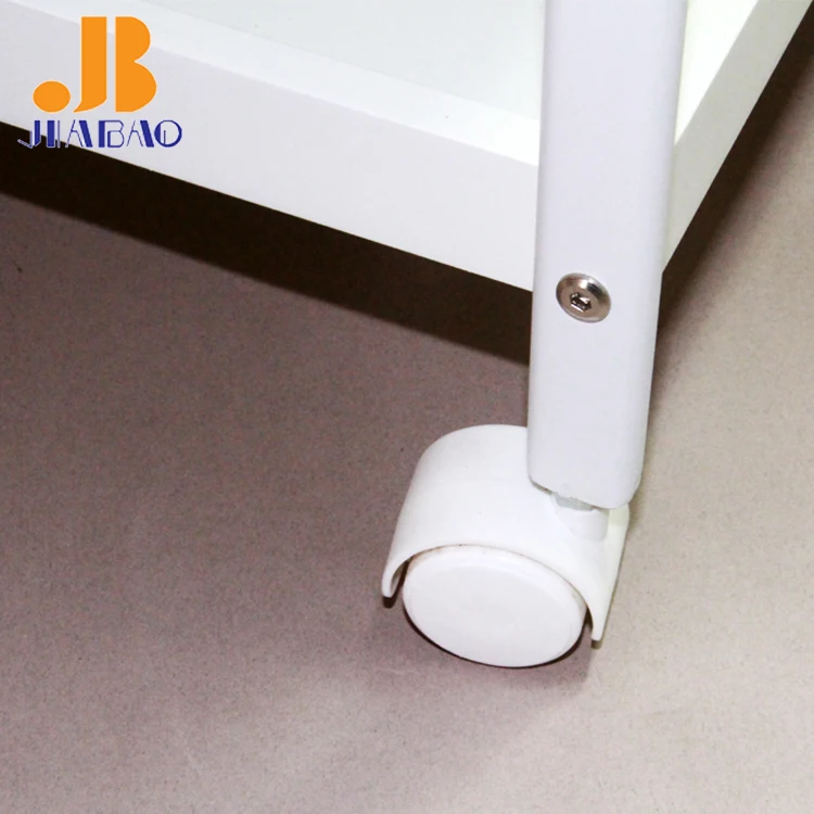 Simple Design Wooden Trolley Removable Restaurant Dining Car Kitchen Collection Shelf