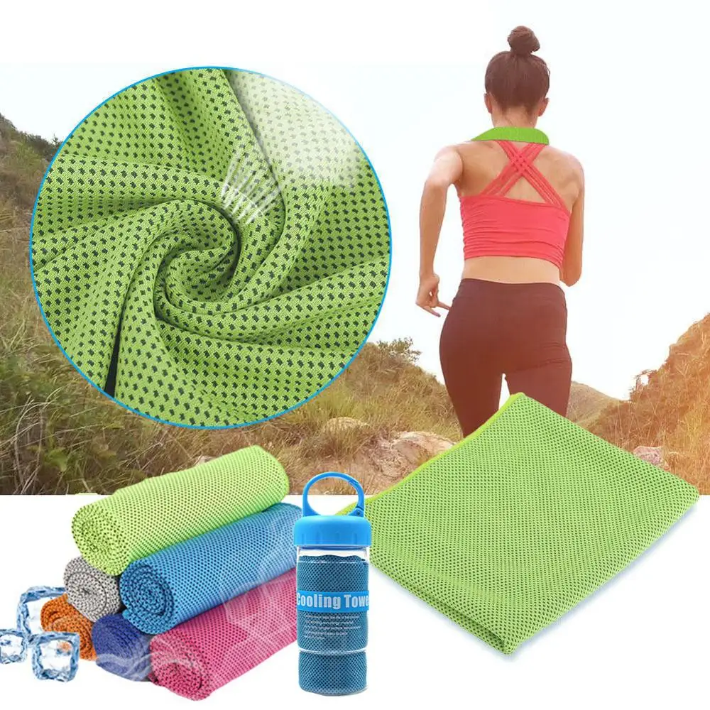 
2019 Amazon Hot Selling Gym Sports Quick Dry Bathroom 1 Piece Swimming Sport Running FAST DRY Towel ICE COOLING DRY Cold Towel 