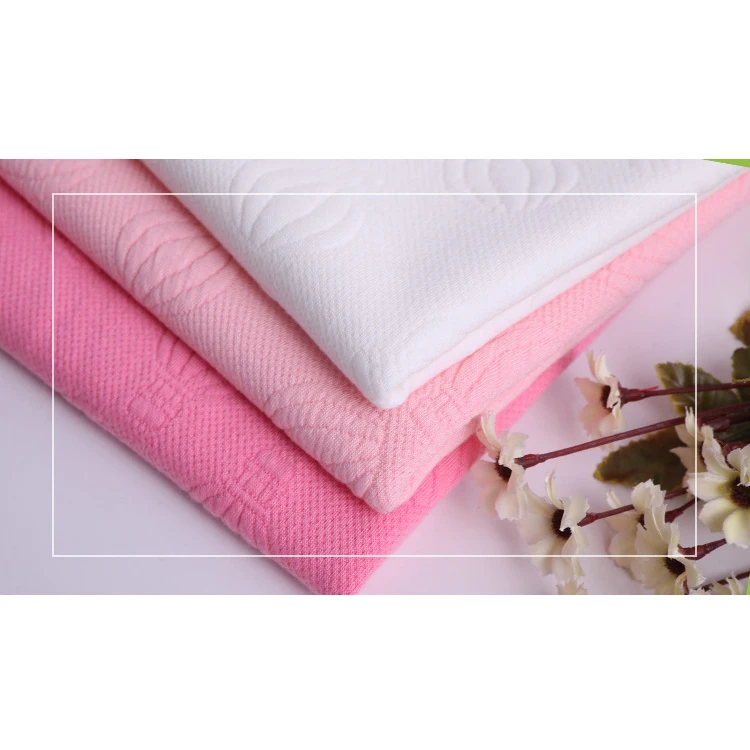 Высококачественная трикотажная жаккардовая ткань из полиэстера, эластичная ткань для детской одежды, ткань оптом