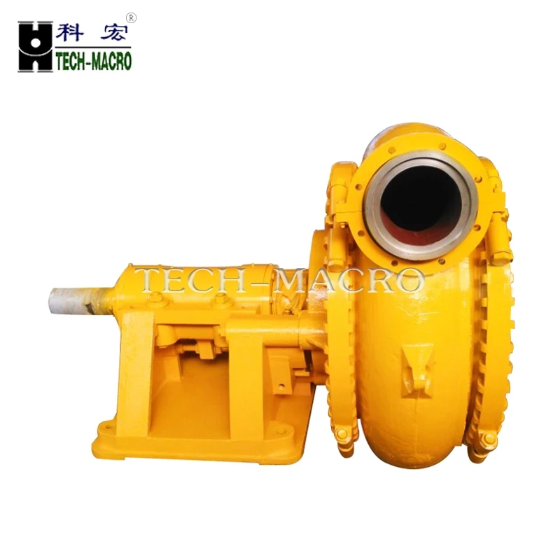 
High chrome 05A electric sand dredger pump with diesel engine cutter suction centrifugal sand pumping 