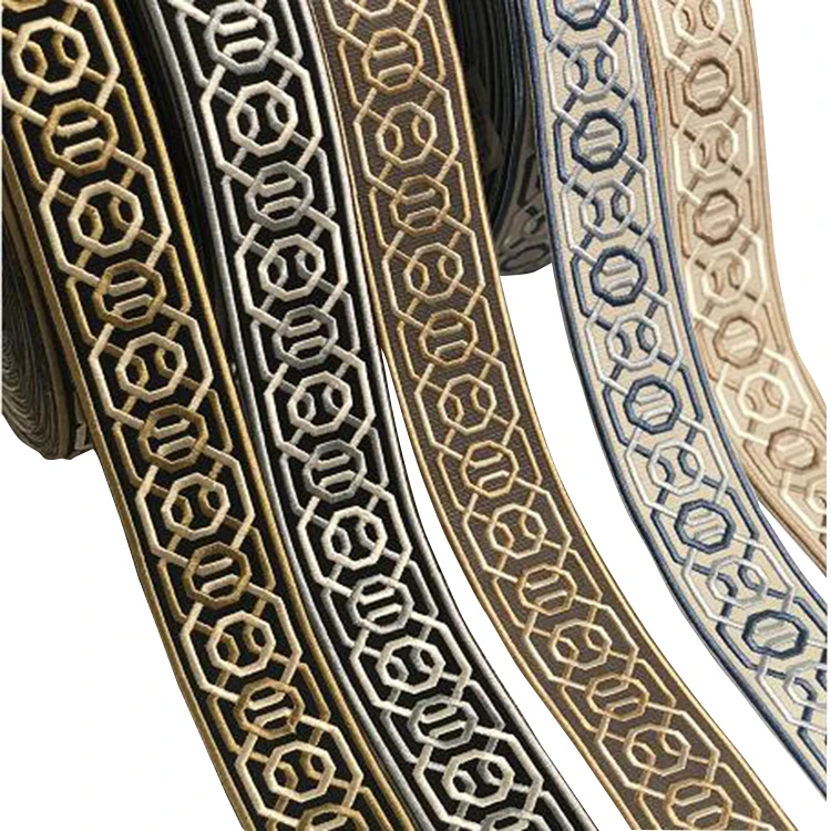 Wholesale Custom Polyester Embroidery Sequence Flower 3D Lace