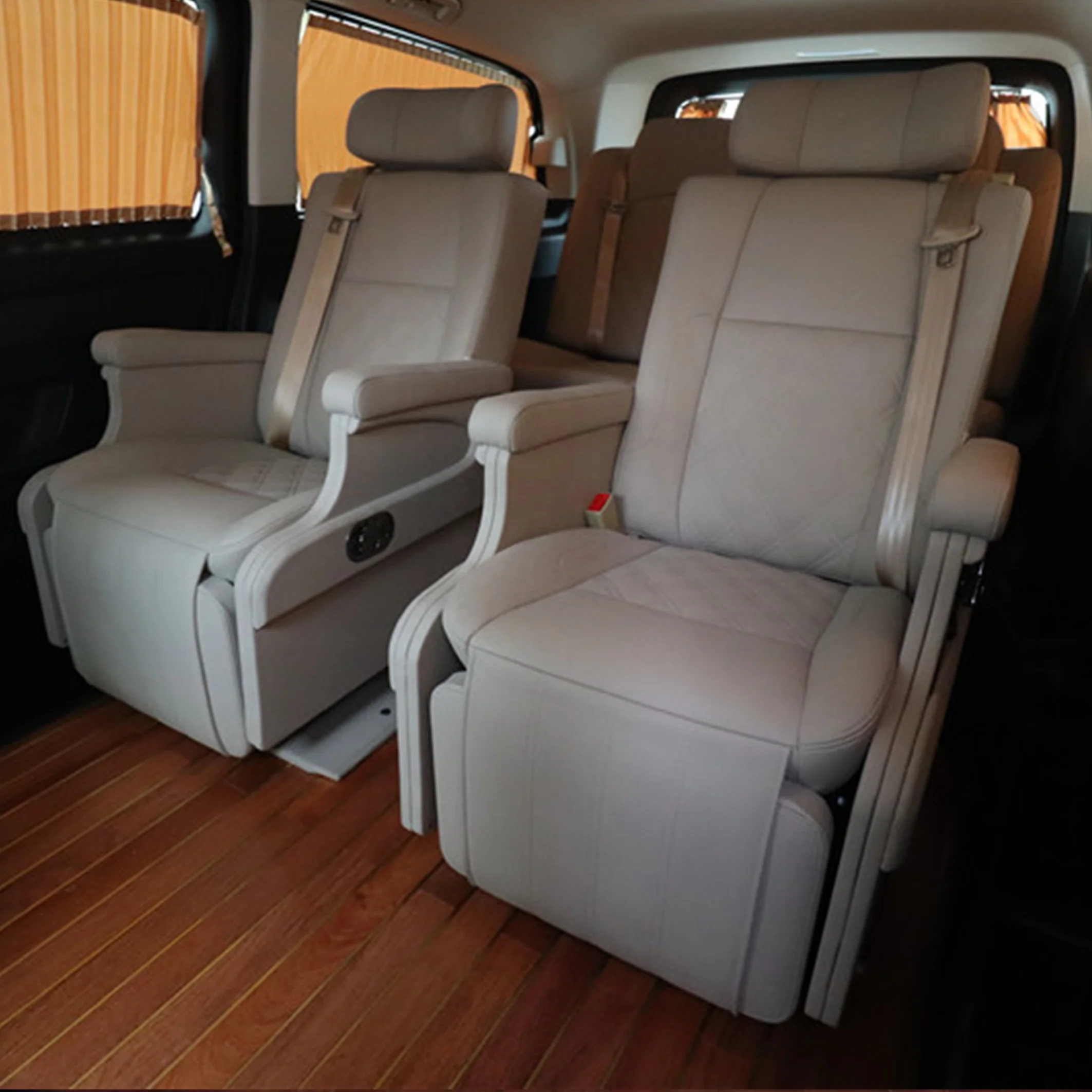 luxury Single electric car seat chasis customized seat for Toyota with massage