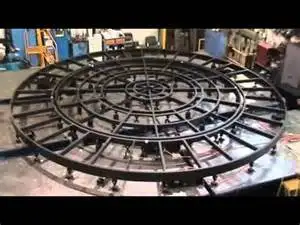 Heavy Duty rotating stage 360 degree revolving stage price