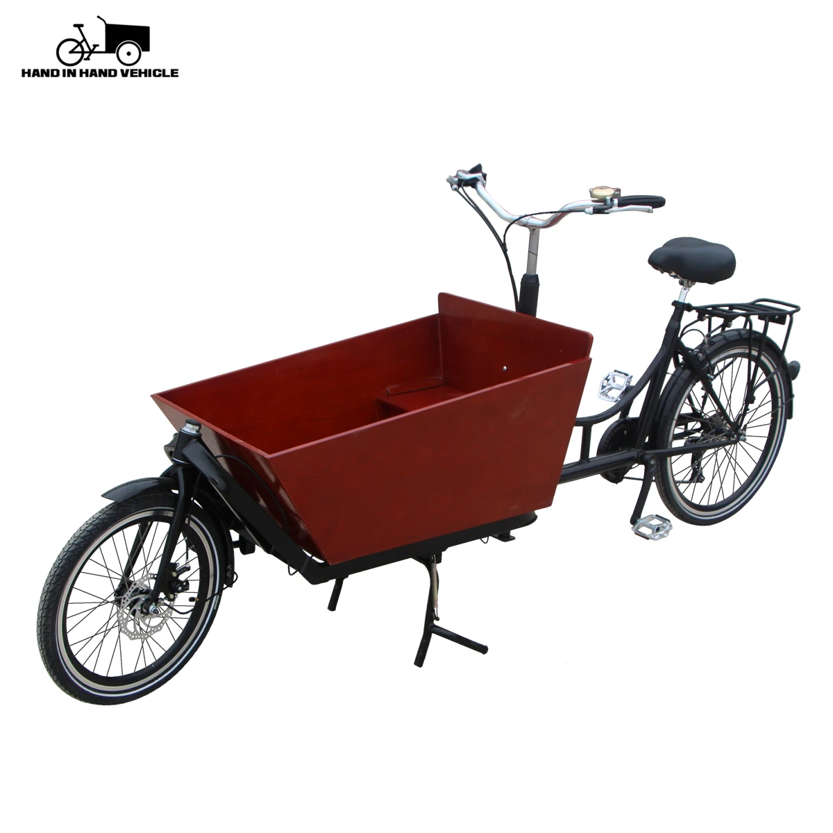 Китайский Электрический велосипед, одобренный CE, грузовой велосипед с 2 колесами