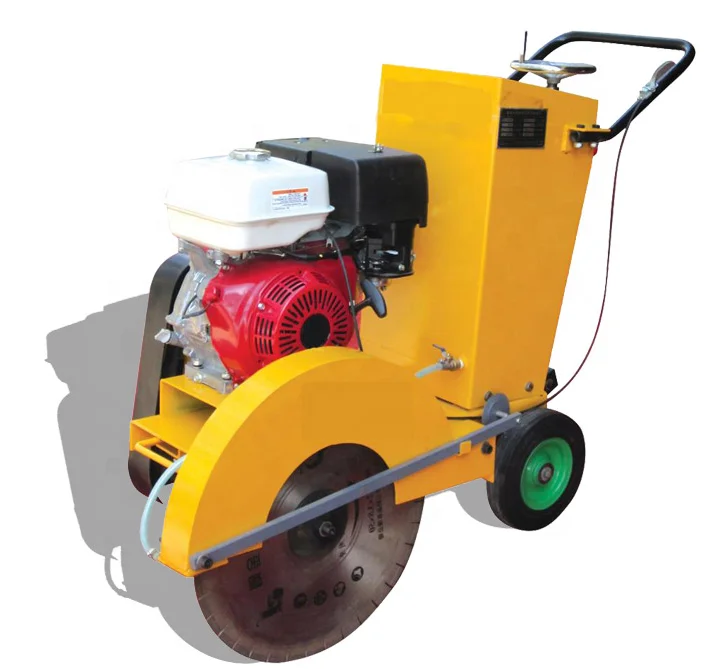 walk behind asphalt concrete road cutting saw machine concrete