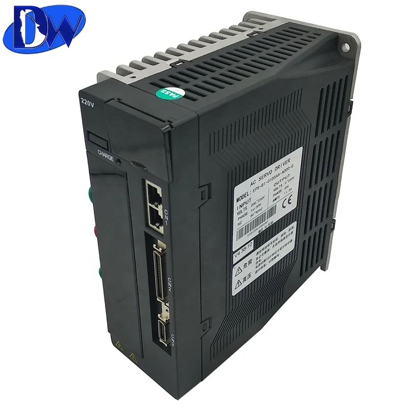 China high quality 4KW 130mm, 3000rpm 380V AC servo motor and servo driver