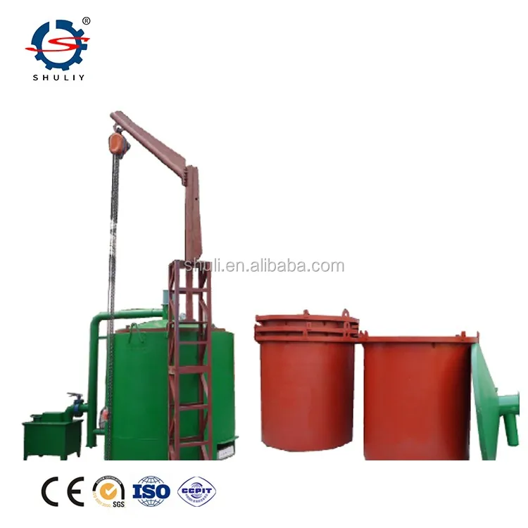 Shuliy купить углевыжигательную печь для производства древесного угля