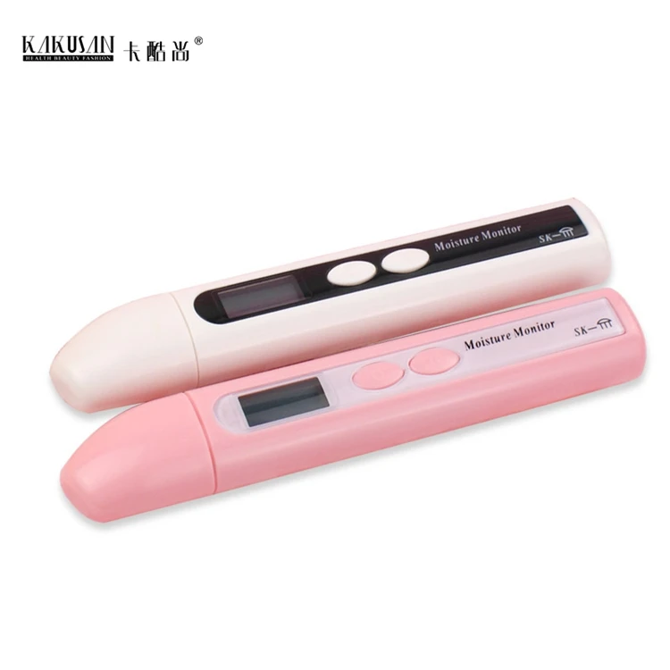 Mini Smart Face Moisture Oil Testing Analyzer Pen Portable LCD Digital Skin Care Detector