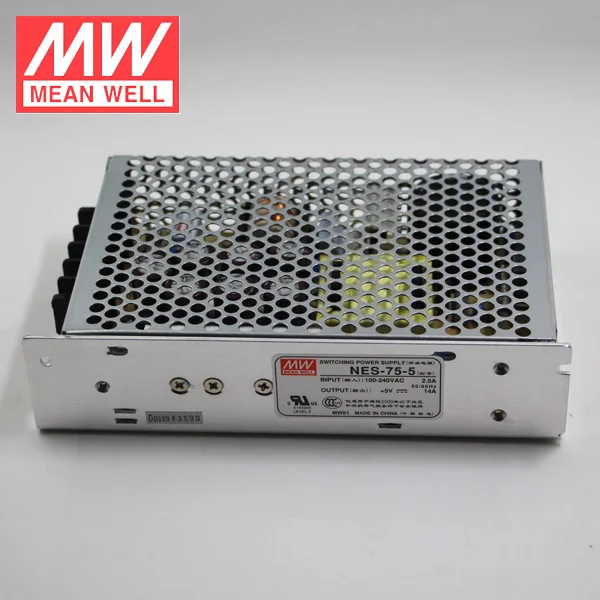 Значит 75 Вт 24 В 3.2A переключатель режима питания NES-75-24 smps