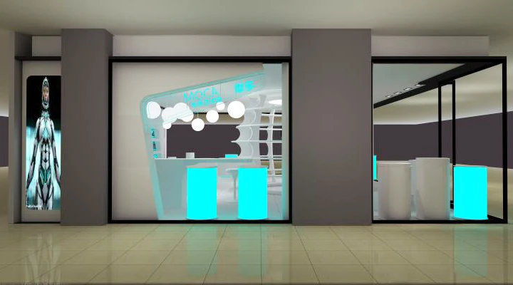 Mobile Shop Counter Factory Custom Design Phone Showcase Mobile Display Cabinet Glass Chinese 5 Sets 20-28days Wd-dz002 3years