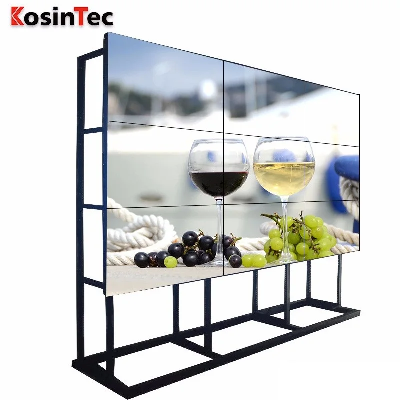 5,3 мм панели светодио дный видеостена цена со встроенным контроллером, настенное крепление стойки, hd splitter т. д.