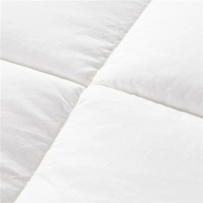 Big OEM Order Service Down blanket comforter 75% white goose down quilt king hungarian goose down duvet comforter