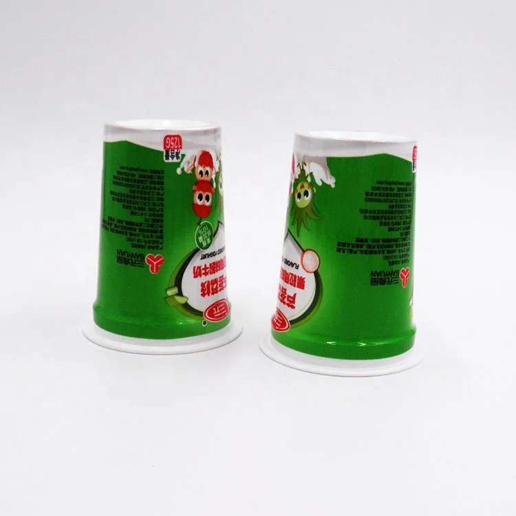 iml plastic compostable biodegradable  coconut shell ice cream  yogurt cup