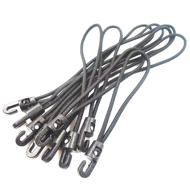 Небольшой Эластичный Шнур, высокая износостойкость, Упаковочная веревка с пластиковым крючком