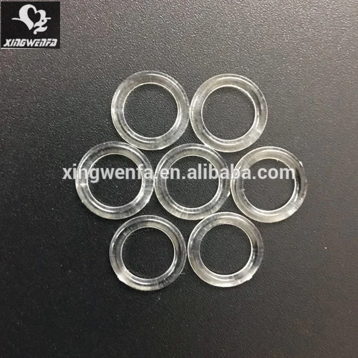 Хорошее качество, ремешок для бюстгальтера, прозрачное кольцо-слайдер 8 мм, Прозрачное пластиковое кольцо и слайдер