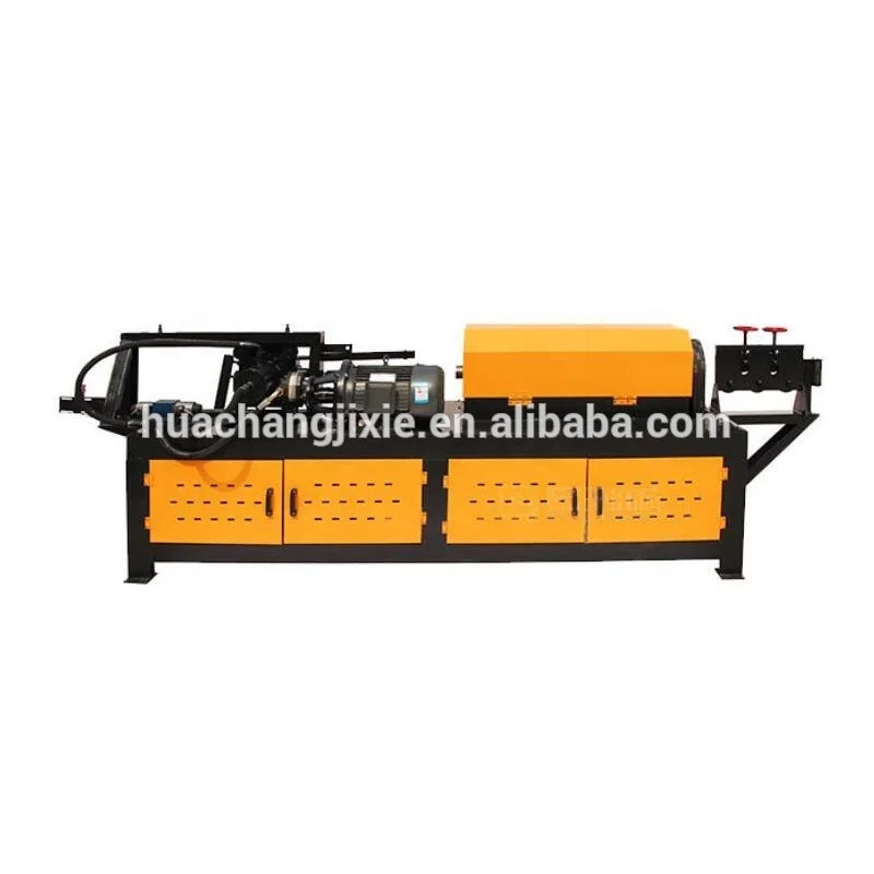 DIA 4-12mm Steel Wire Straightening and Cutting Machine