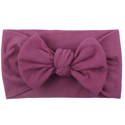 Wholesale Hot Sale Cheap Cute Cotton Baby Hair Accessories Big Bow Headband