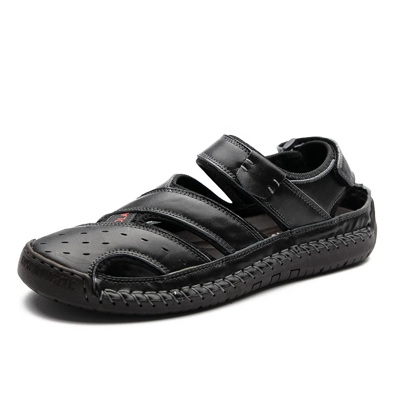 
Wholesale Summer Genuine Men Leather Sandal 
