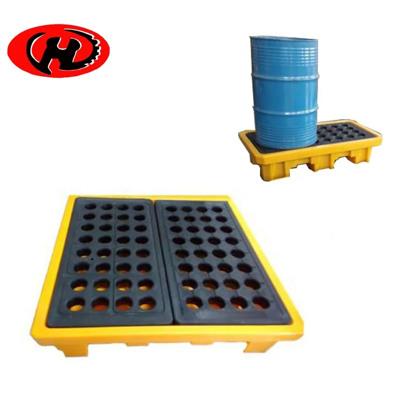 Пластиковый поддон для сдерживания разлива в масляном барабане