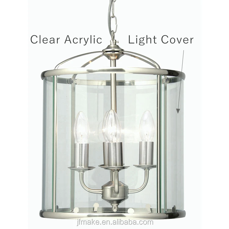 Роскошный стиль PMMA светлый чехол акриловый стеклянный абажур