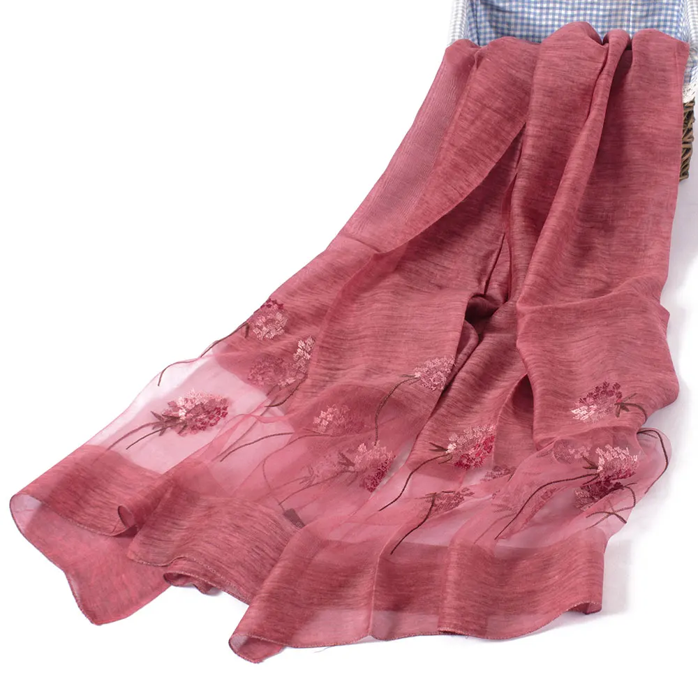 Rulan 2021 silk blend design silk satin scarf