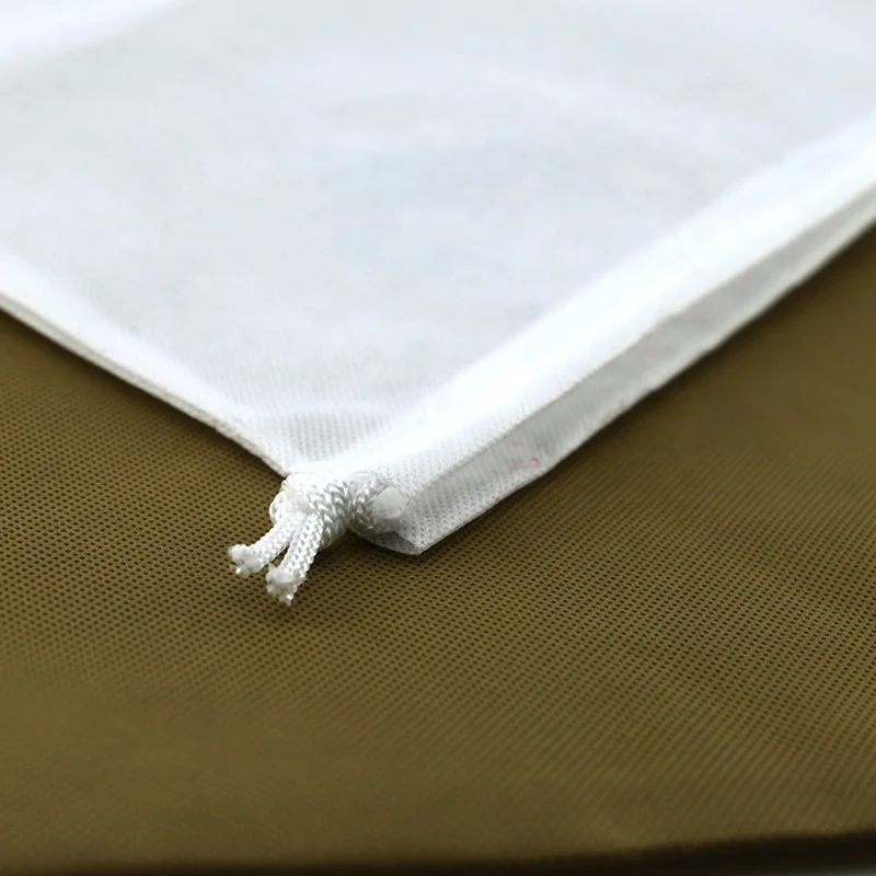 Eco-friendly Clothing Packaging Custom Non-woven Pouch, Drawstring Gift Bag