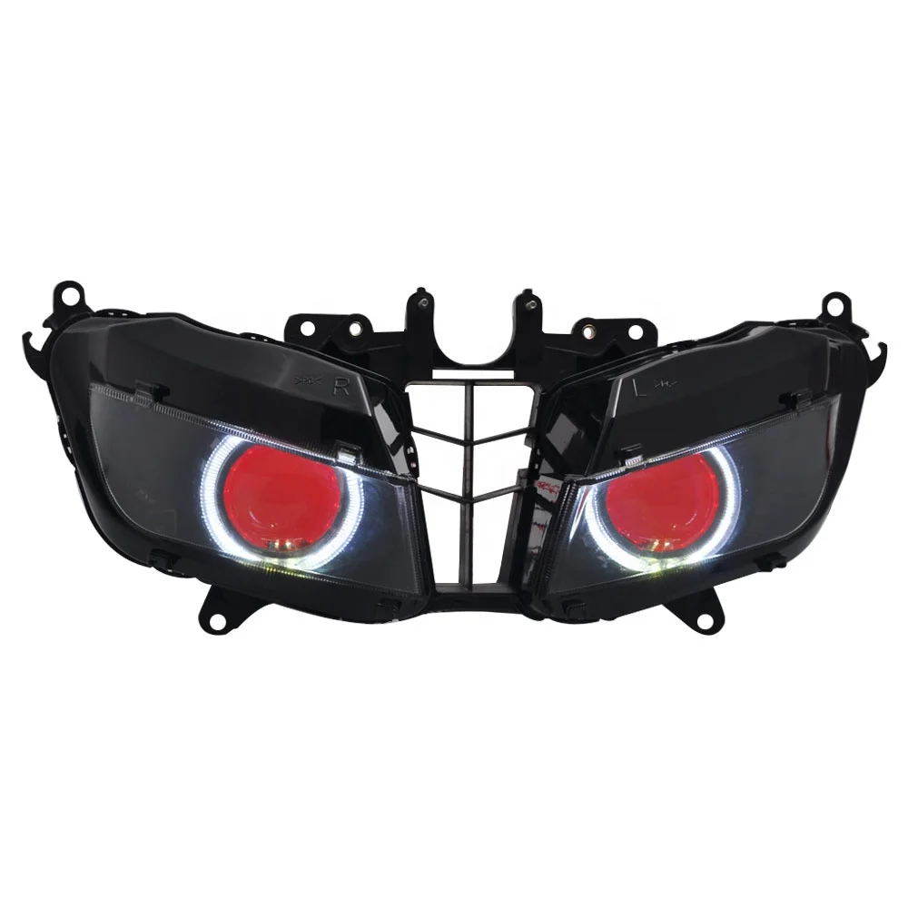 Custom Assembly HID Projector Headlight Fit For Honda CBR600RR CBR 600RR 2013-UP Customized Modified Motorcycle Headlights