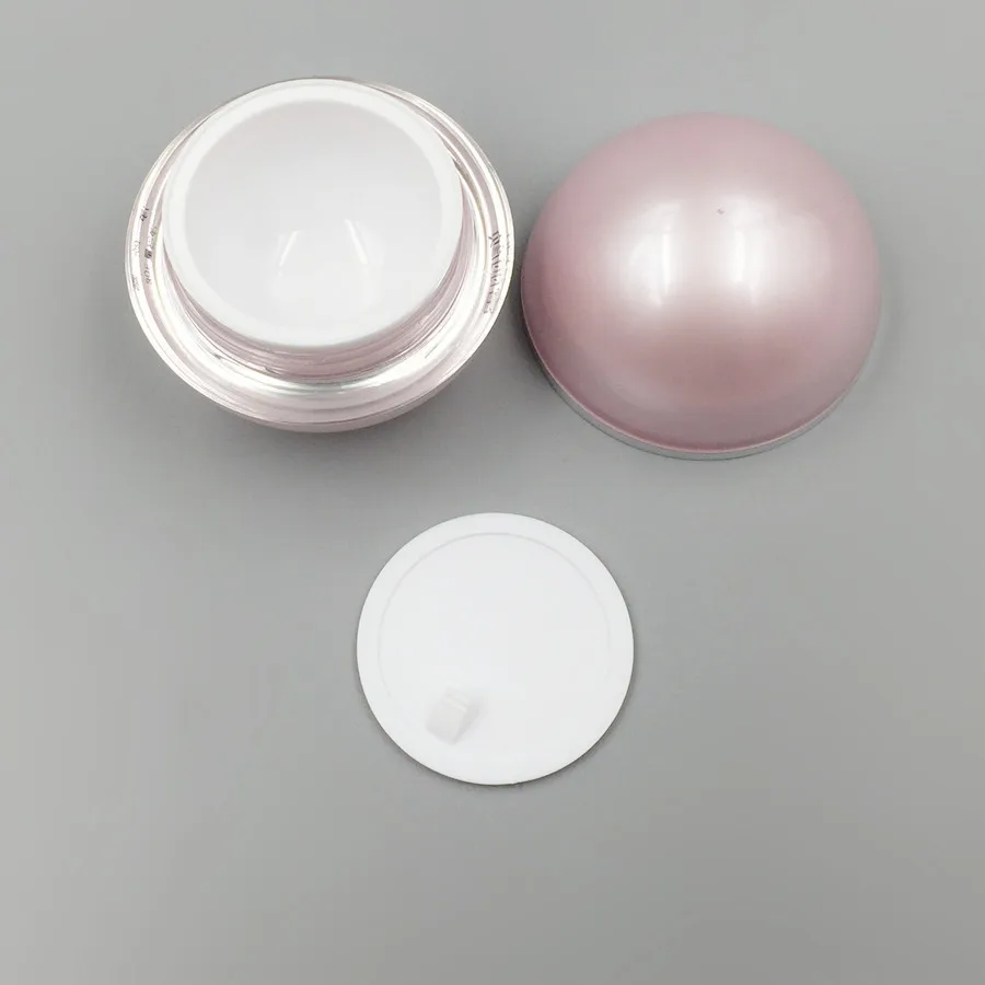 
ball shape jar for skincare cream jar luxury 