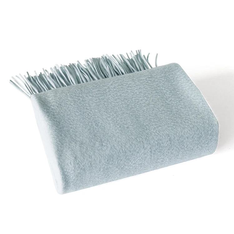 
2019 Wholesale High-End Solid Color 100% Cashmere Scarf For Women 