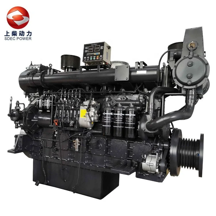 Натуральная 825hp 605kw/1500 об./мин. inboard Высокая мощность 4 ход 6 цилиндр дизель морской двигатели для автомобиля