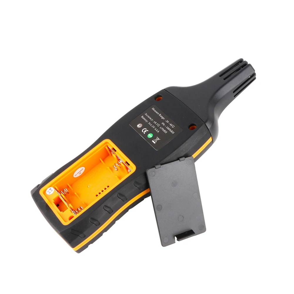 Цифровой ЖК-дисплей термометр гигрометр Измеритель температуры и влажности, тестер для контроля уровня сахара в крови с удержания данных будильник SW-572