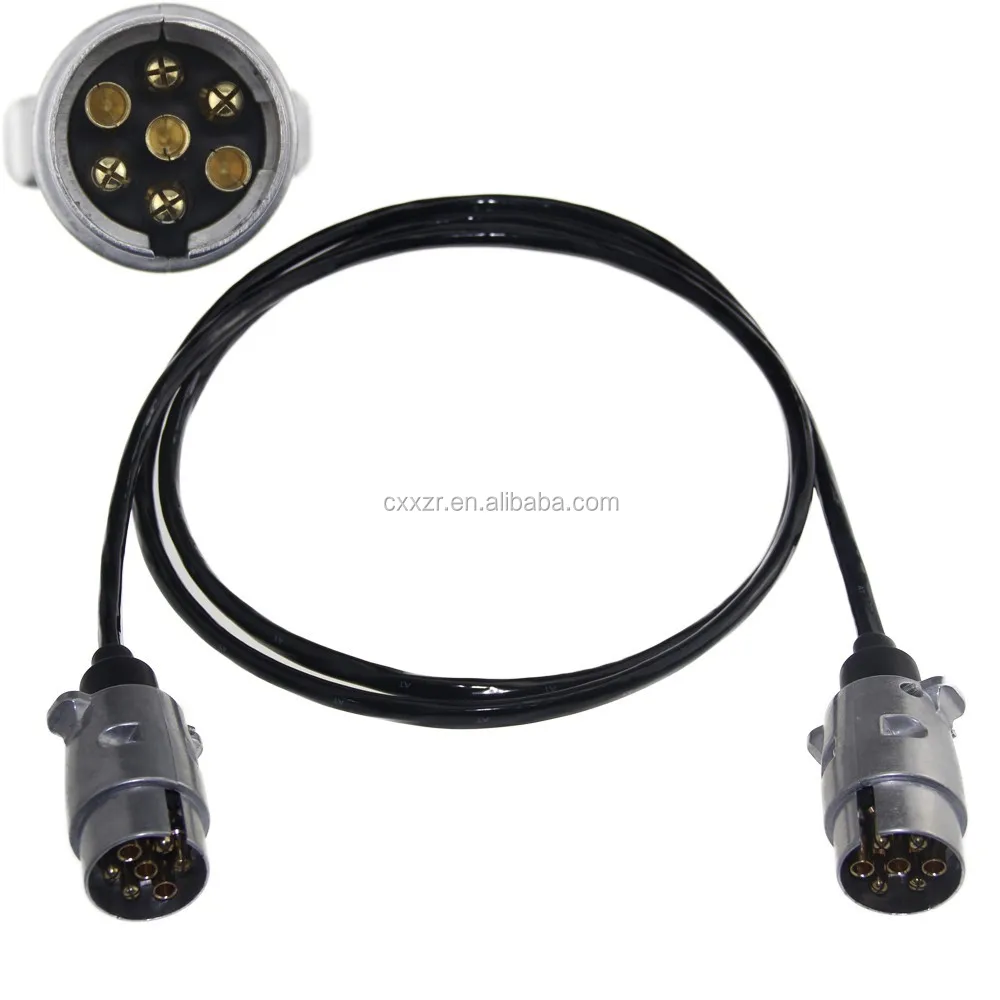 Штепсель трейлера с пружинным кабелем/прицепом 7 core/7pin Штепсель трейлера