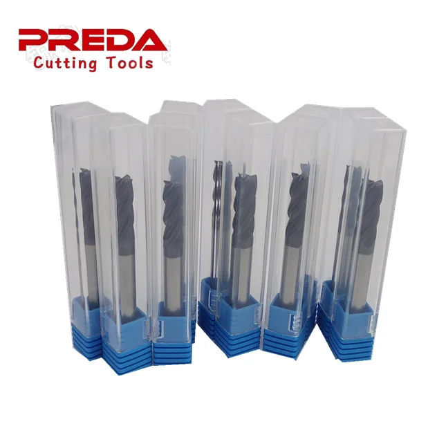 Factory direct Tungsten Carbide Cutting Tools 9/16 square End Mill Inch Sizes with low price