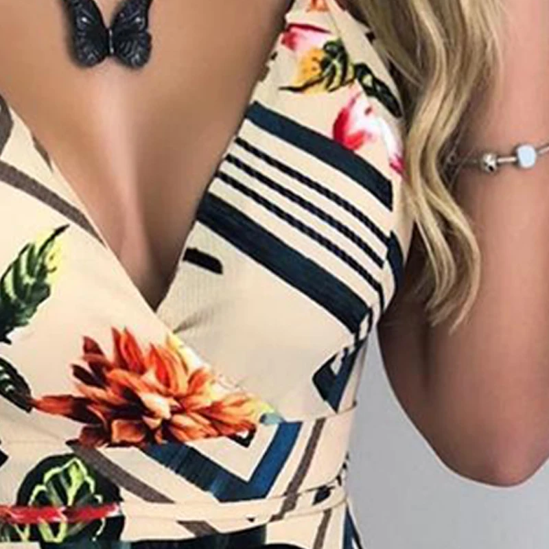 Latest Design Spaghetti Strap One Piece Women Jumpsuits and Rompers