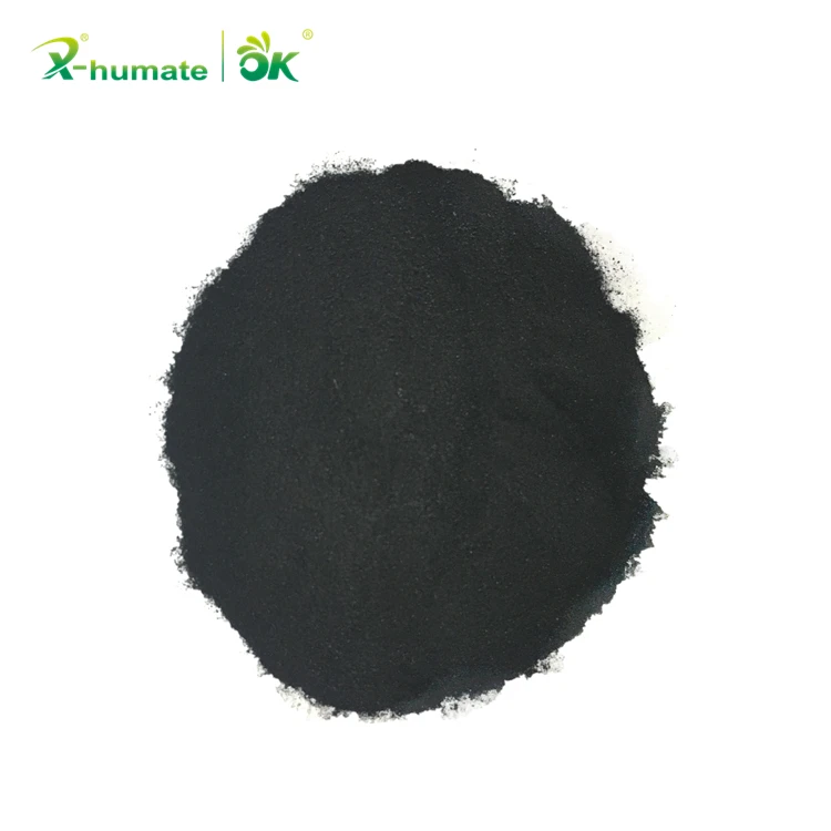 X-humate Alginic Acid 18% Organic Fertilizer Water Soluble Spirulina / Spiral Seaweed Extract Powder