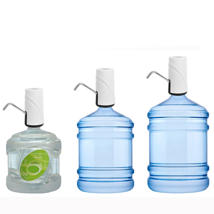 Intelligent wireless portable press electrical water bottle pump