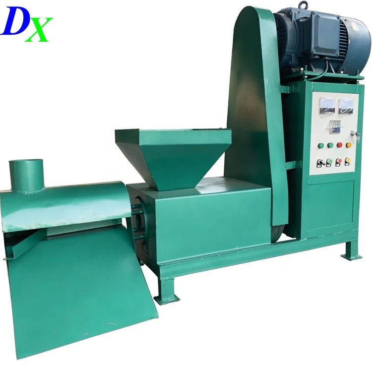 wood rice husk sawdust pini kay briket press machine