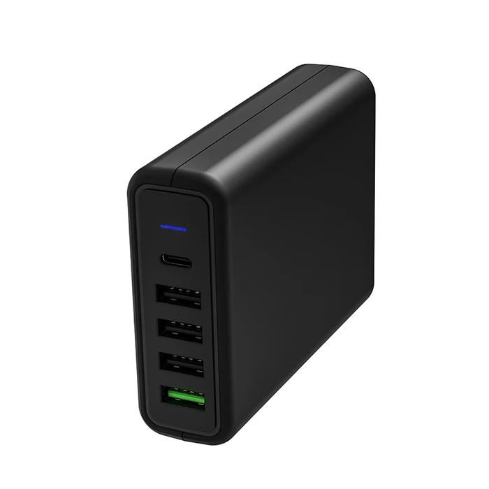 kc certificate power delivery USB C type PD charger 5 ports energy station for macbook pro tablet