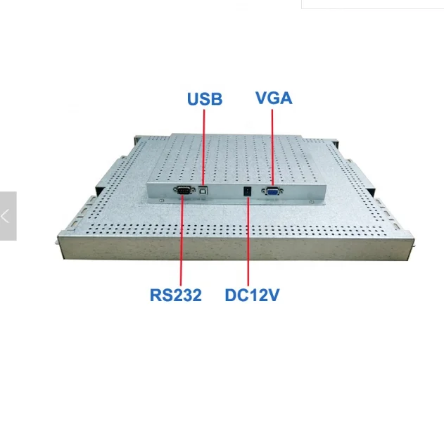 17 19  22 inch POG WMS FOX340 T340 game touch monitor with 3M ELO protocol bezel optional